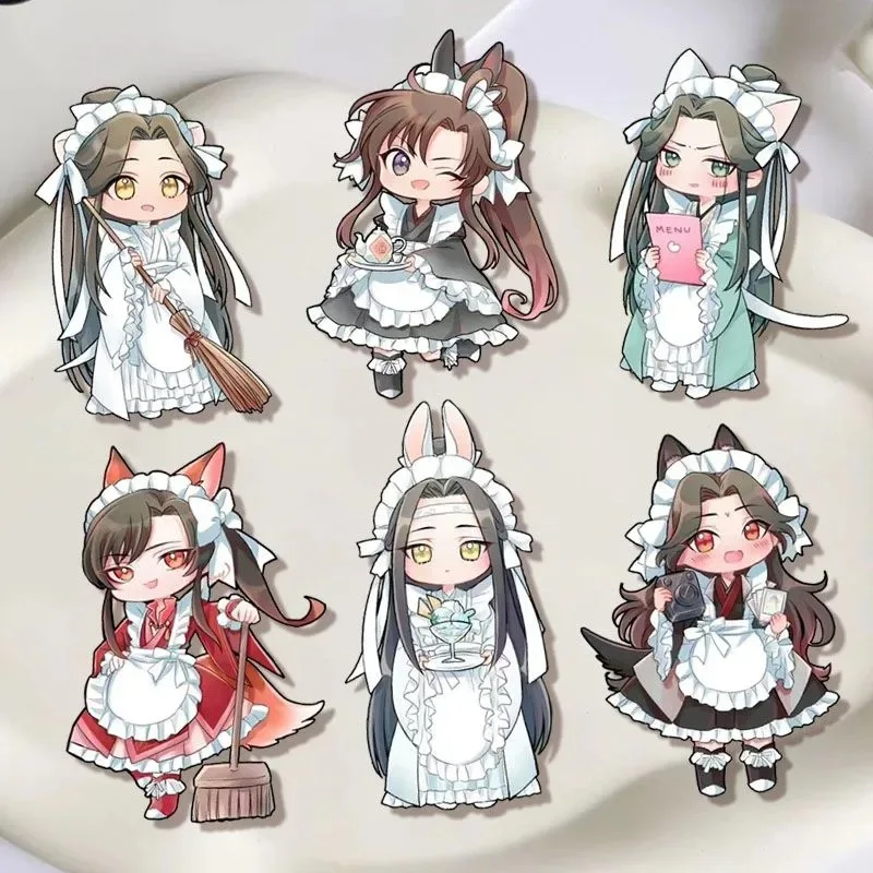 

Моостическая брошь-трилогия, значок демонического предка, Wei Wuxian Xie Lian, мультфильм, аниме, студенческий рюкзак, кулон, подарок