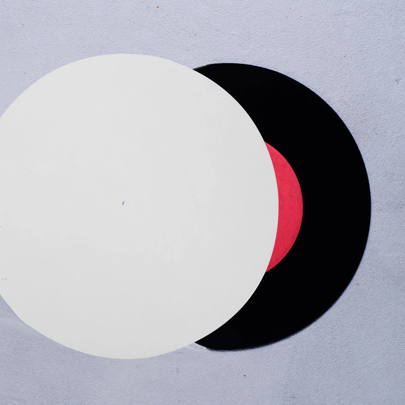 

2Pcs Record Player Mats Felt Turntable Platter Mat for Vinyl Records Low Noise High Durability Soft Material Easy Installation