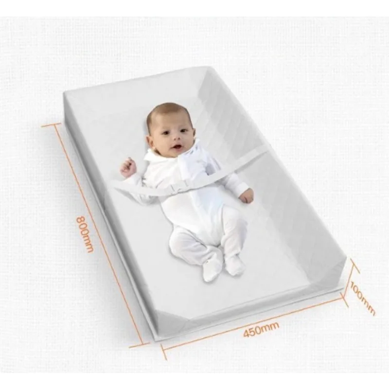 Durable Quilted Vinyl Baby Changing Mat Waterproof Change Pad Baby Contoured Diaper Changing Pad