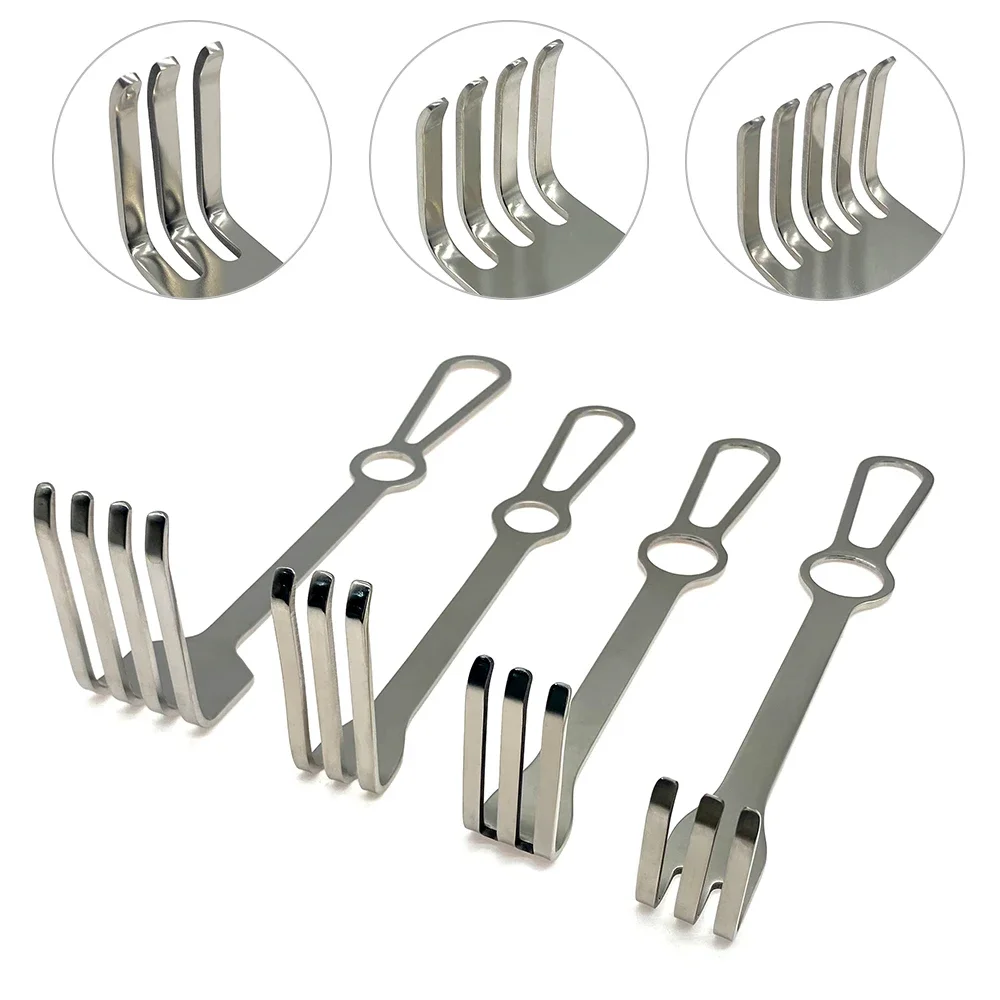 

Минимально Инвазивный крючок для вытягивания мышц, медицинский крючок из нержавеющей стали, суегический Ретрактор тканей, ортопедические инструменты