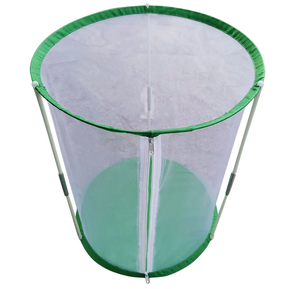 

Butterflies Habitat Cage Durable Lightweight Mesh Cage Zipper Design for Easy Opening Outdoor Butterfly Breeding