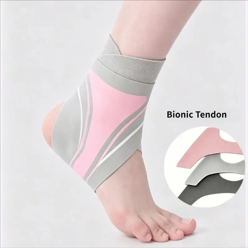 Open Heel Ankle Wrap Brace Ankle Support Sleeve for Daily Wear, Walking, Training, Ball Sports and Activity Shoe Comfort Support