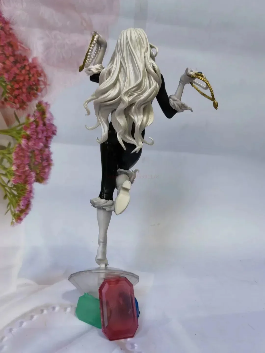 25cm Disney Statue Black Cat Pvc Figure Desktop Model Ornaments Toy Collection Display Children's Birthday Christmas Gifts