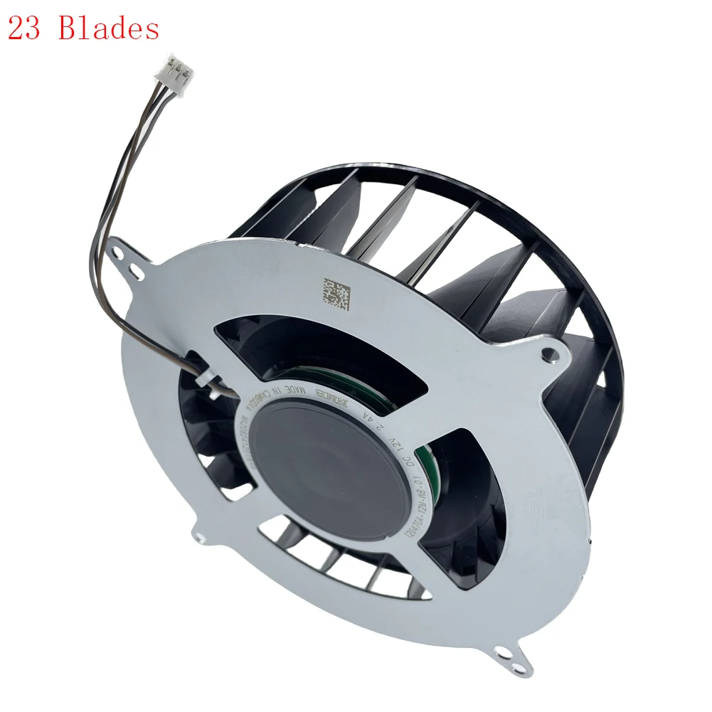 Replacement Laptop Internal CPU Cooling Fan for Sony Playstation 5 PS5 17 Blades 23 Blades 12047GA-12M-WB-01 G12L12MS1AH-56J14