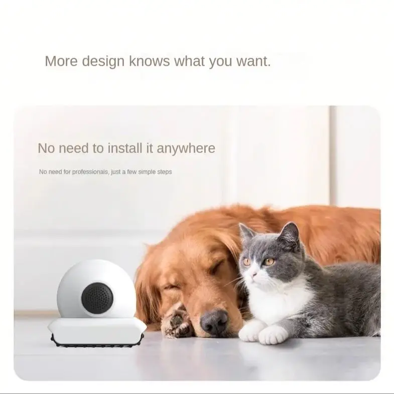 

Pet Companion Robot Wifi Whole-house Mobile Toy With HD Camera Cat Dog Smart Toy