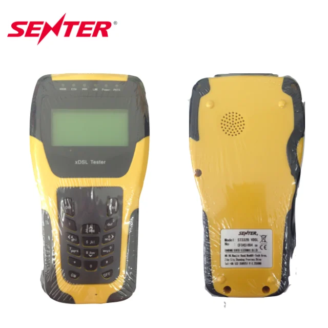 In Stock Original ST332B xDSL ADSL2+ADSL VDSL2 DMM Test Tester Meter with rechargeable lithium battery and car charger