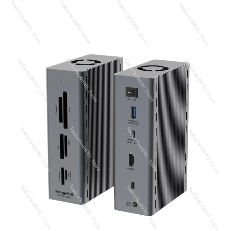 

Высокоскоростной считыватель CFexpress A/CFeB со слотами CFast, XQD, SD, TF и док-станцией HDMI для 4K HDB