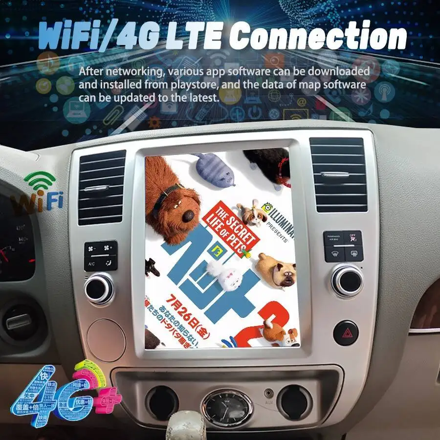 12,1-дюймовый мультимедийный видеоплеер Android, головное устройство для Infiniti QX80 QX56 для Nissan Armada 2008-2011, стерео автомобильный GPS, авторадио