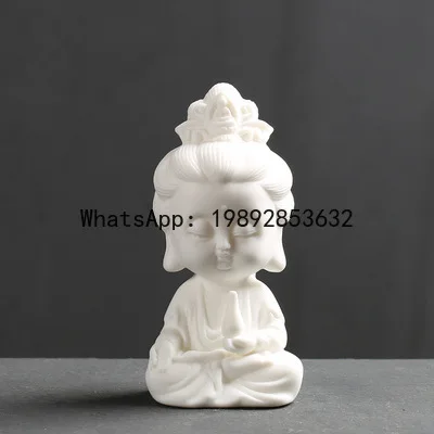 

XL4-1 Buddha tea pet ornament Zen Buddha home bogu frame decoration car ornament