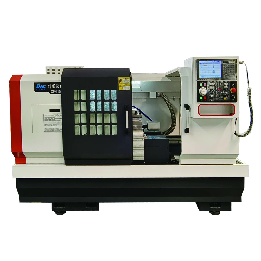 CAK6150 Hard Rail CNC Torna 82Mm Bore Stepless Speed Cnc Lathe