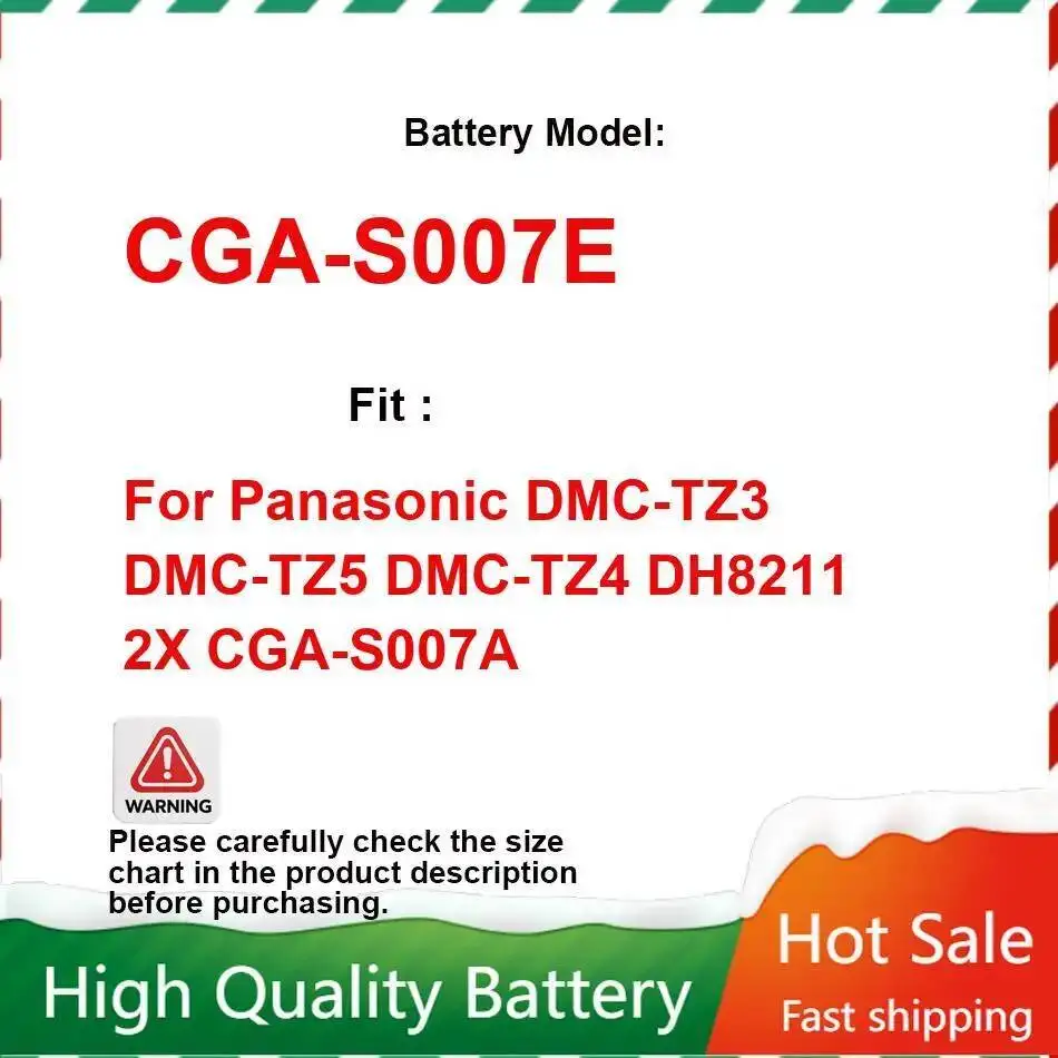 Camera Battery Cga-…