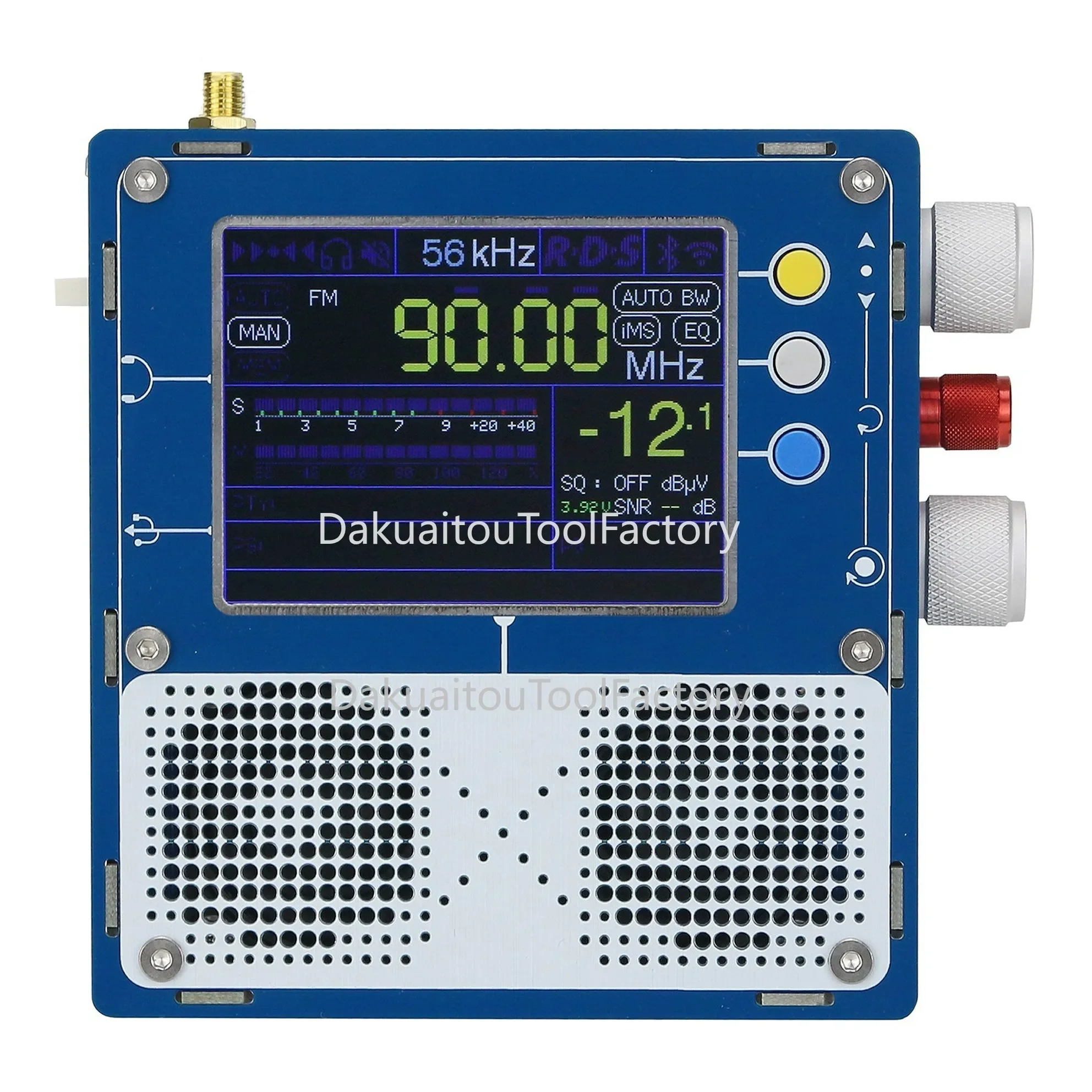 High Performance All Band Radio TEF6686 Medium Wavelength Short Wave DSP High Sensitivity