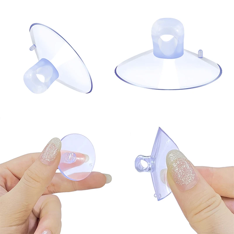 10/20pcs 35mm Clear Sucker Powerful Vacuum Mushroom Head Suction Cups Wall Hook Kitchen Bathroom Wedding Car Glass Decor