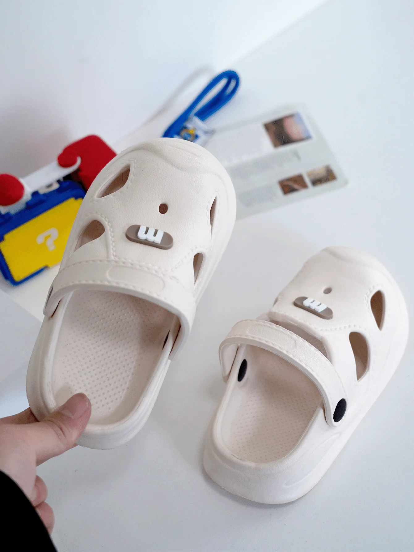 New Arrival Summer Kids Clogs, Indoor & Outdoor Waterproof Non‑Slip Soft Sole Cartoon Two‑Way Wear Slippers for Baby Boys