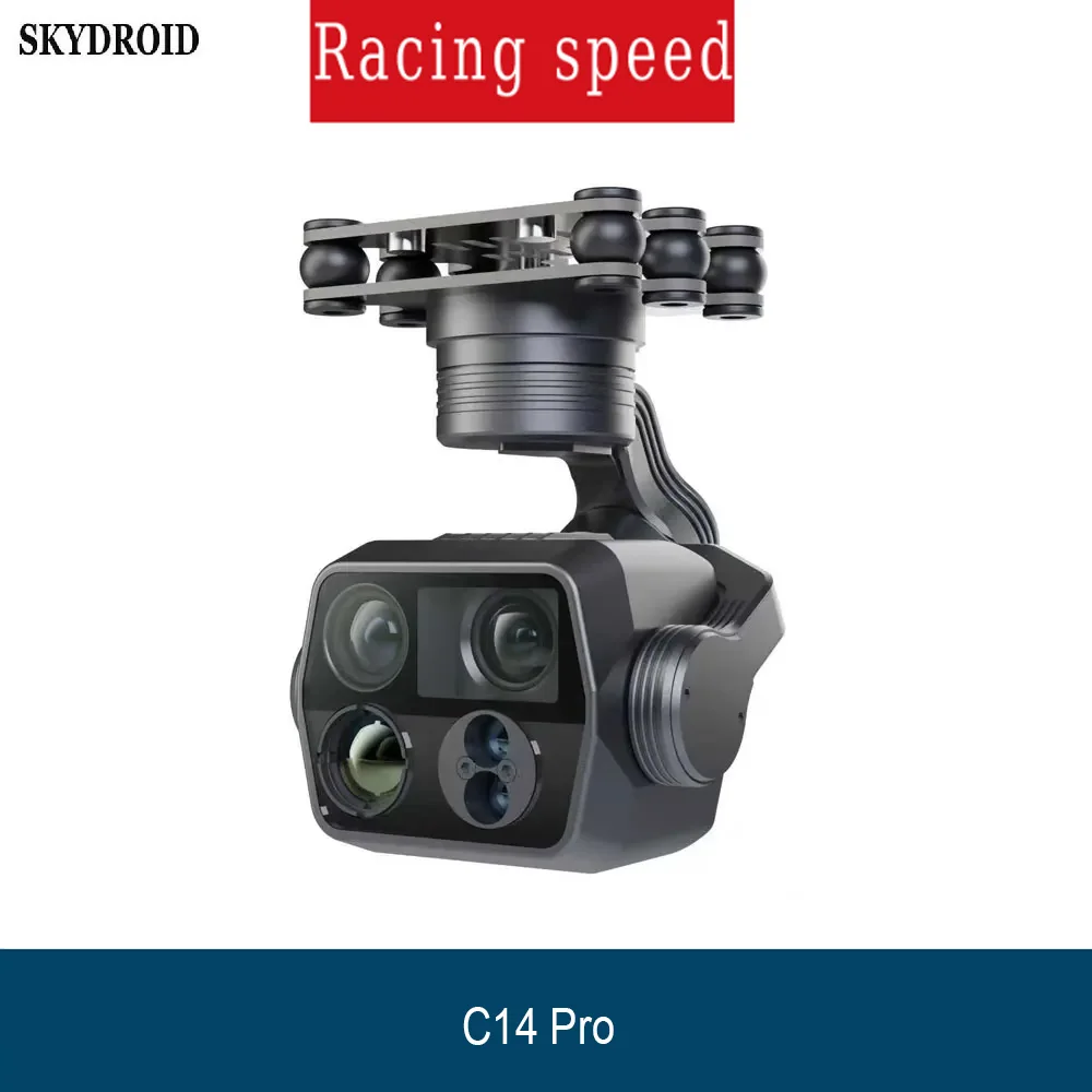 Skydroid C14 Pro 48MP 640x512 Thermal 1200m LRF 3-Axis Gimbal for UAV Inspection