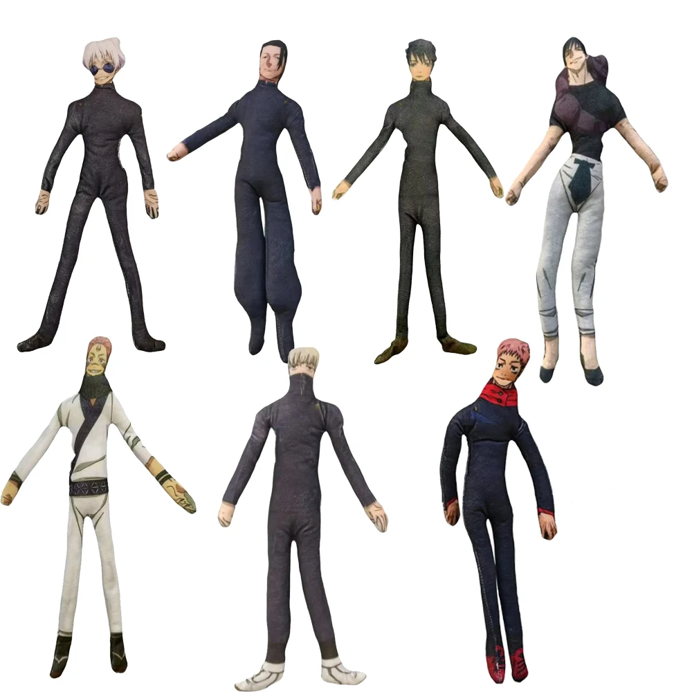 Anime JJK Plush Toys Funny Doll Gojo Geto Plush Shapeshift Figure Creative Mannequin Action Figure Home Decoration Model Gifts