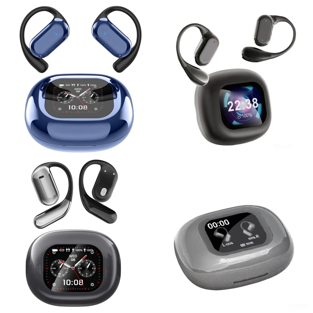 

UYUXIO OWS AI Language Translator Wireless Headphone for Android iPhone with 144 Online Languages Real Time Translation Earbuds