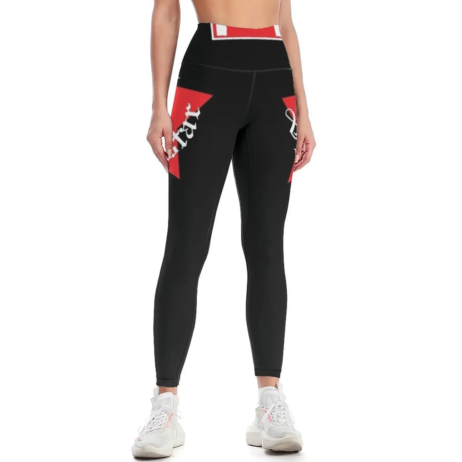 

You Think You Know Me Black/Red "06 Leggings gym top Women sports Sweatpants push up tights for Womens Leggings