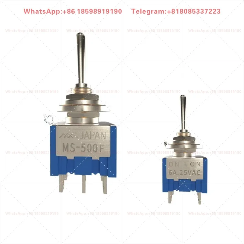1 piece suitable for Button switch MS-500F 6-pin 2nd gear opening 6MM