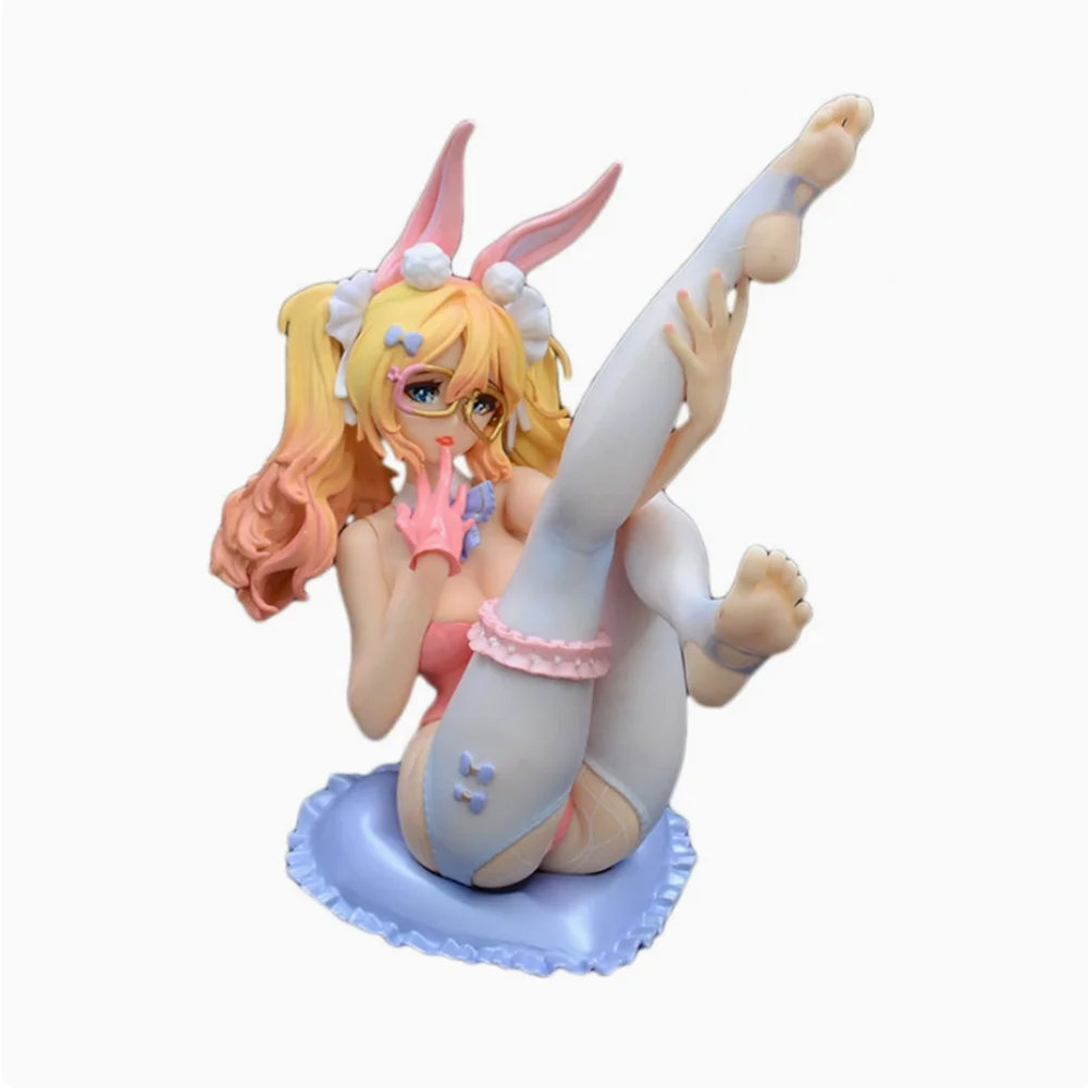 

Anime Bunny Ear Girl Little Left Scene Model Cute Figure Sexy Bunny Girl Desktop Decoration Ornaments Toys Friend Gifts 17cm