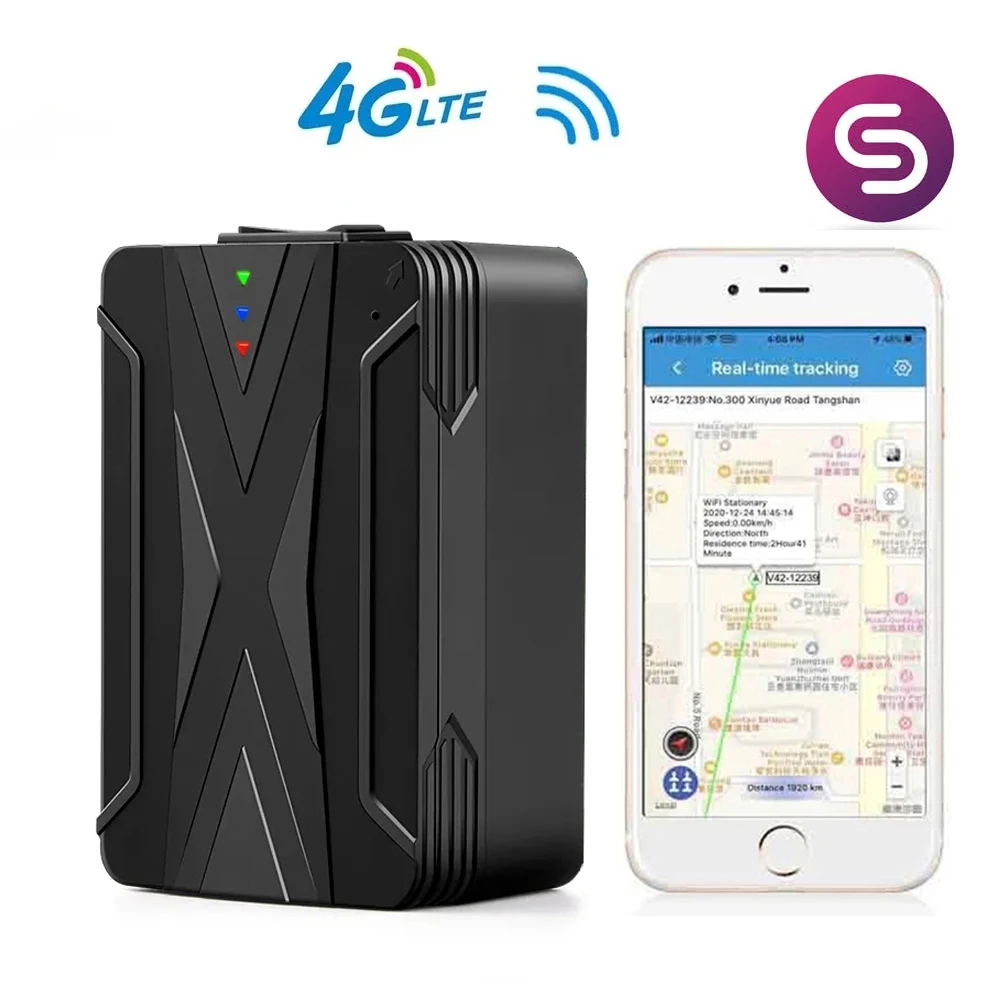 4G GPS Car Tracker LK970C 240 Days Standby 20000mAh LK970 Vehicle GPRS Locator Waterproof IP65 Strong Magnets Drop Shock Alarm