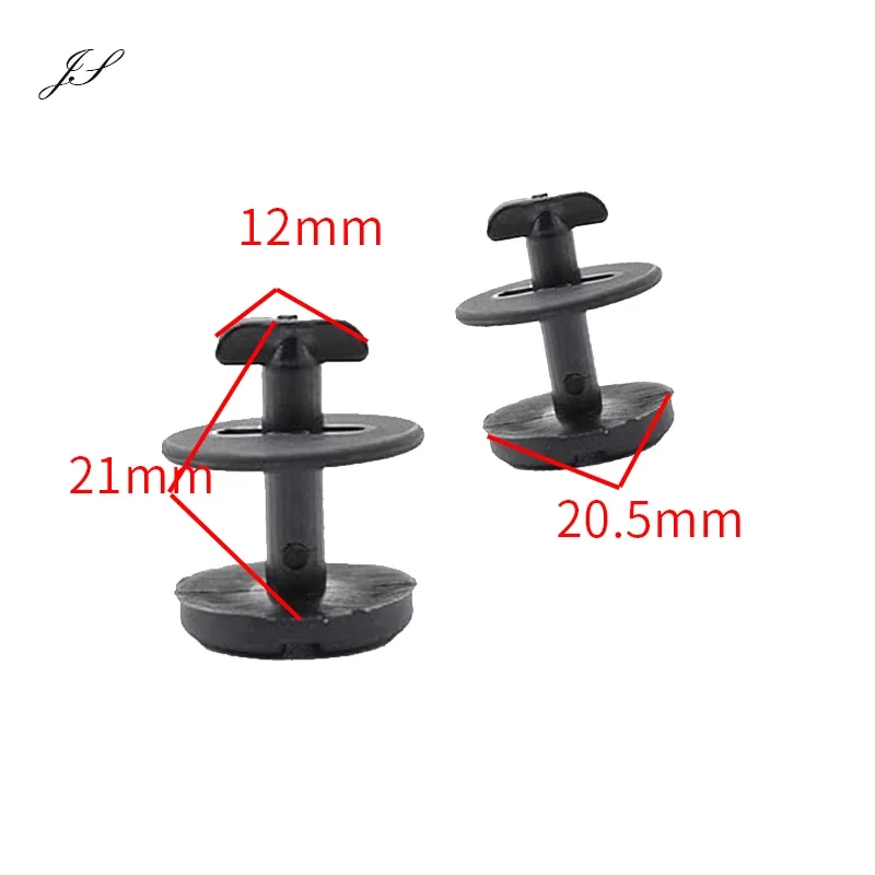 10Pcs/Set Car Floor Mat Carpet Clips Fastener Mudflap Splash Guard Rivet Push Retainer 82119410191 For BMW E32 E36 E38 E39 E46