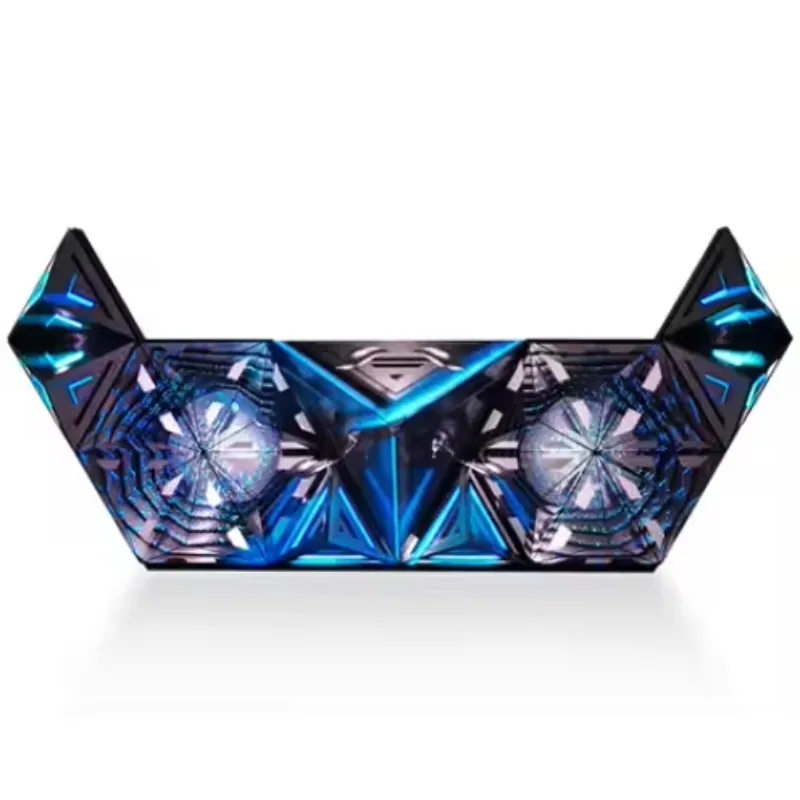 P5 Full Color Custom LED DJ Console Highlight Screen Indoor Irregular Shaped Panel for Nightclub Bar Stage Live Visual Performan