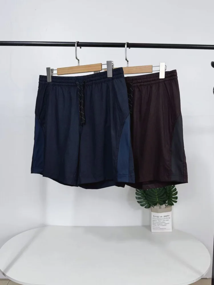 

Мужские летние спортивные брюки свободного кроя для пляжа, повседневные, прямые, с эластичным поясом, средней посадки