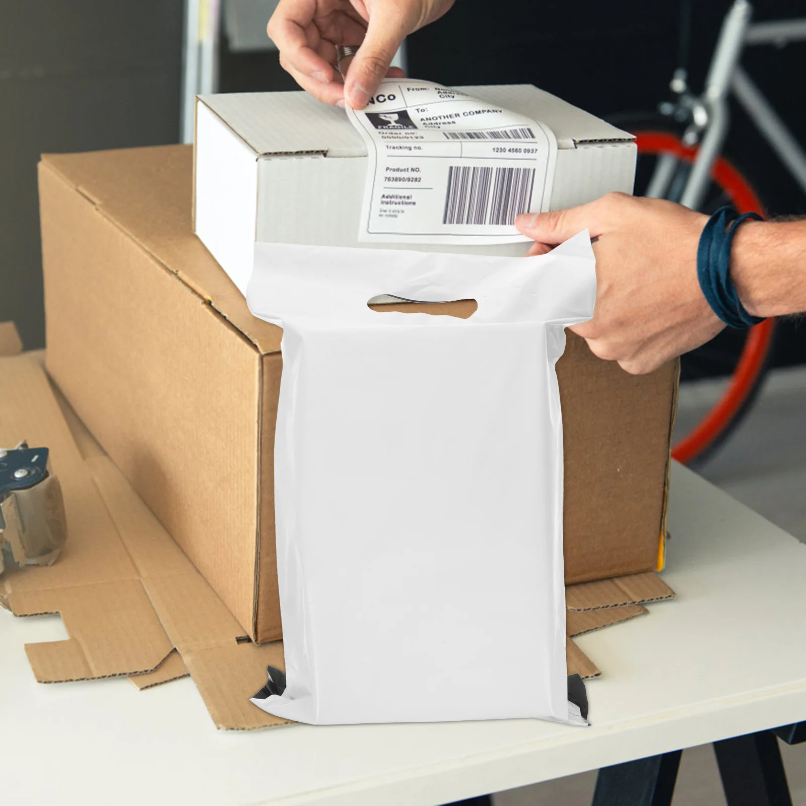 Рисунок 3 - утолщенные транспортировочные пакеты