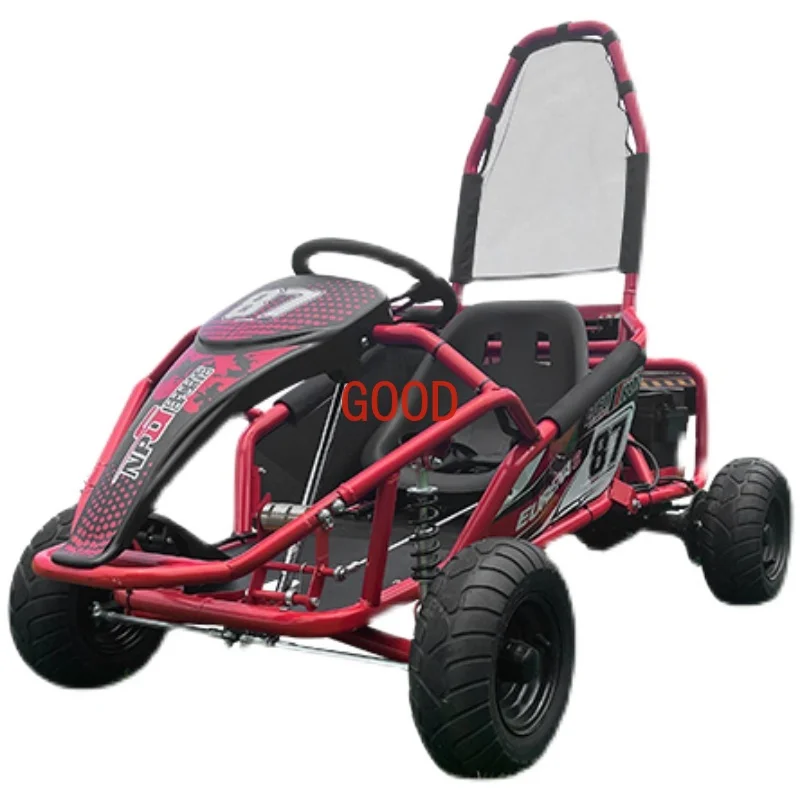 Four-wheel shaft drive gasoline ATV 48V500W field drift car