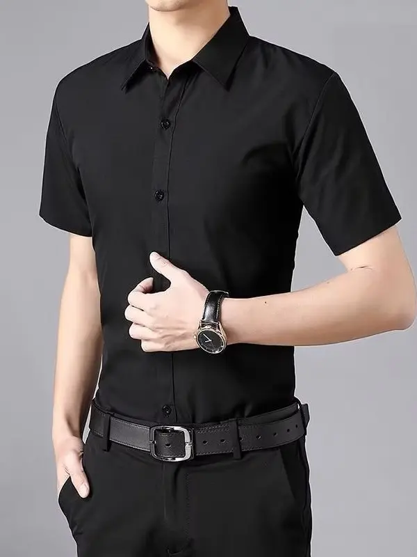 طية صدر السترة ذات المقاس النحيف للرجال كاجوال Sle ort Sve Youth Faion لون نقي Busin كاجوال irt #2