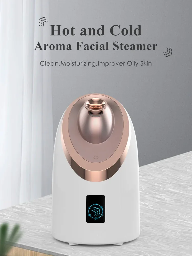 Intelligent facial care with 6 beauty modes: face steamer, water replenisher, and humidifier