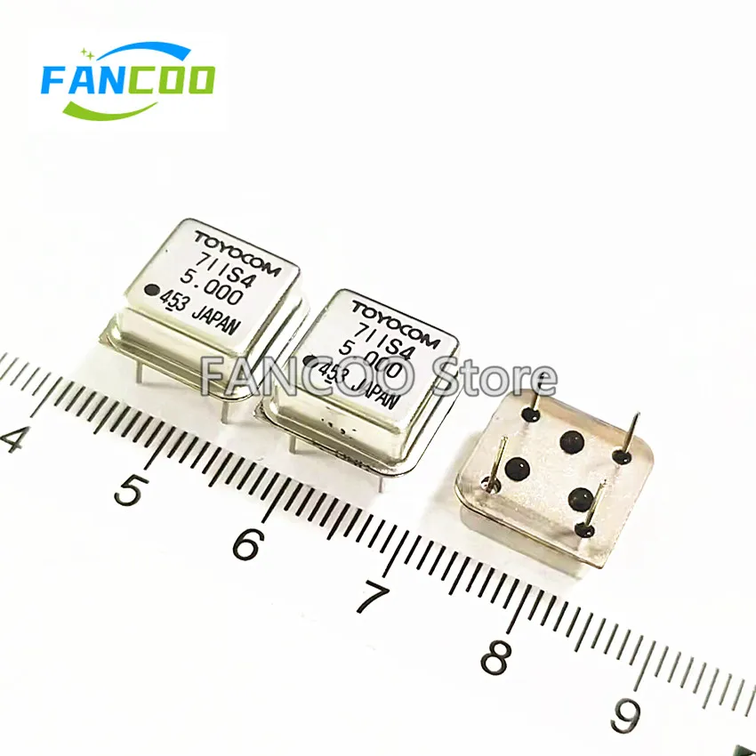 5PCS 5M 5MHZ 5.000M 5.000MHZ Half size 3.3v 5v CRYSTAL CLOCK OSCILLATOR OSC DIP-4 5.000