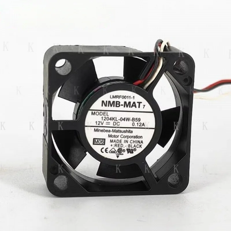 

C ДЛЯ NMB-MAT 1204KL-04W-B59 3010 DC12V 0.12A 3-проводной преобразователь частоты охлаждающий вентилятор