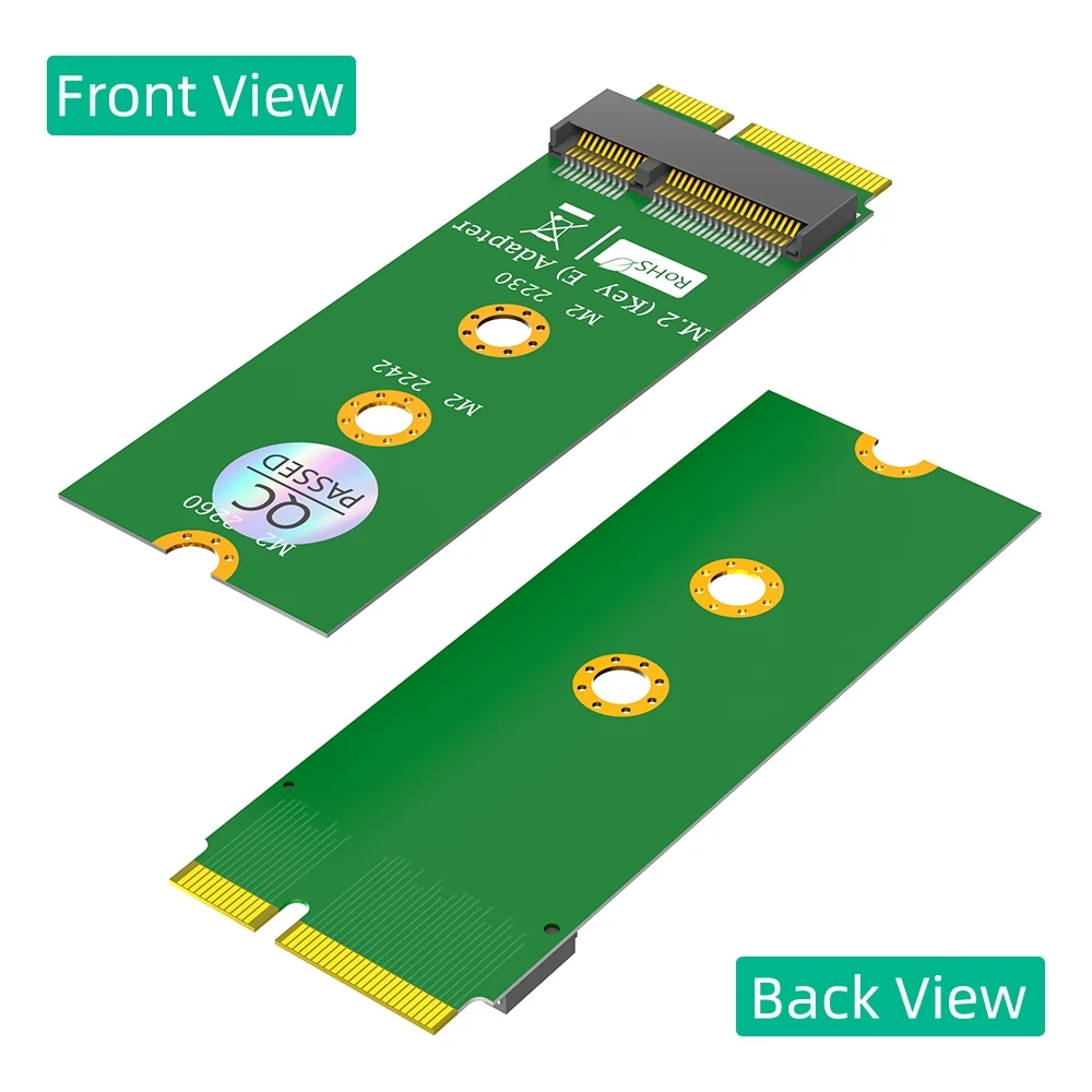 M.2 NGFF Key E Female To Male Adapter For Wi-Fi Module AX200/201