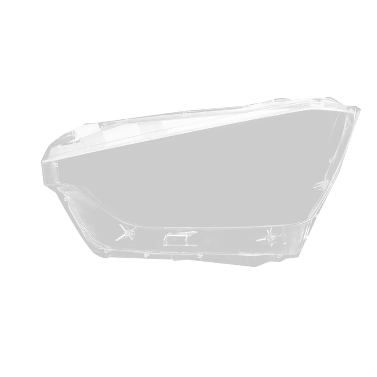 Car Left Headlight Shell Lamp Shade Transparent Lens Cover Headlight Cover for ISUZU D-MAX 2021-2023