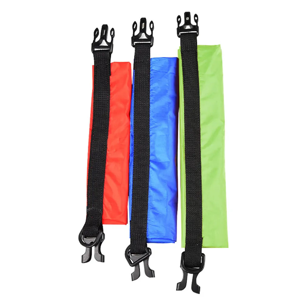 3Pcs Ultra Lightweight Bright Swim Buoy with 1.5L 3L 8L Dry Bag Compartment Waterproof Floating for Open Water