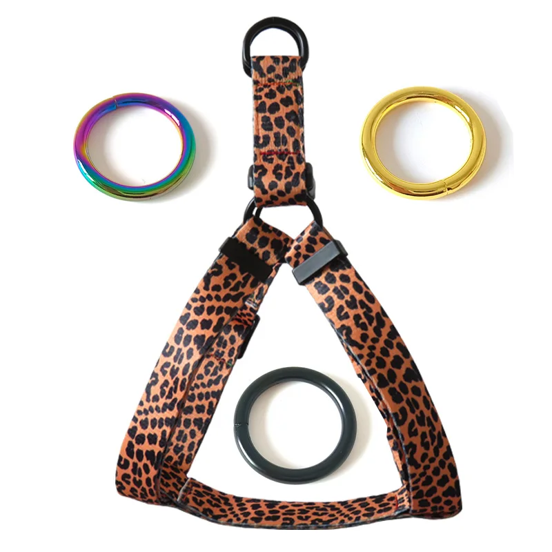 

50Pcs/Lot Heavy Metal O Interface Ring Thickness Buckle For Bag Belt Dog Pet Harness DIY Accessories Belt Garment Sewing Clasp