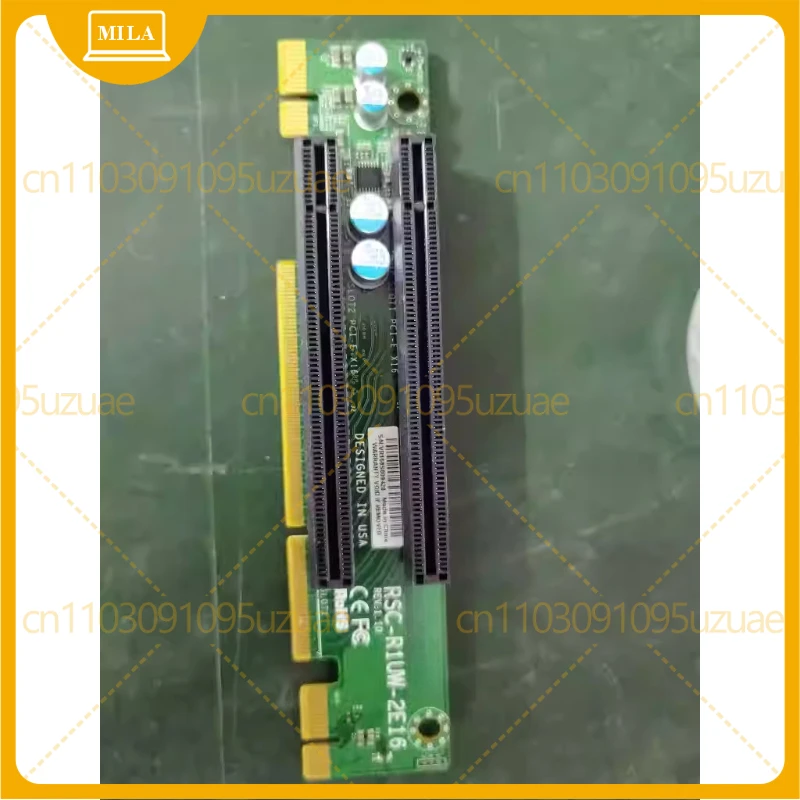 

RSC-R1UW-2E16 - FOR Supermicro 1U 2 x PCIe x16 Riser Card