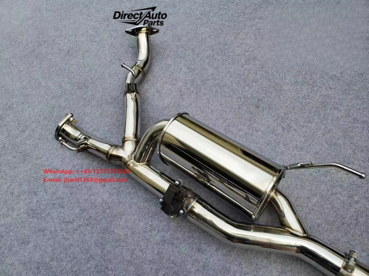 HEYA OEM Racing Stainless Steel Catback Exhaust System Valvetronic Muffler Downpipe 1.5mm Thick Mirror Polished 2-Year Warranty