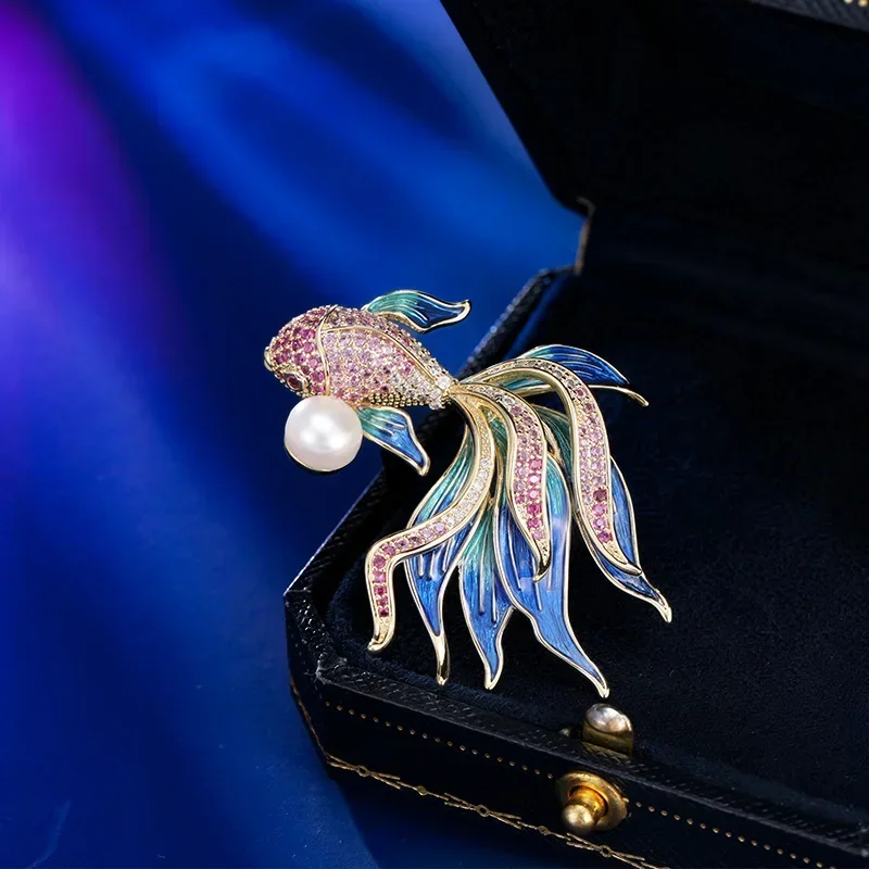 

Retro Chinese brooches with a traditional Chinese style, high-end and elegant corsages, and niche luxury pin coat accessories