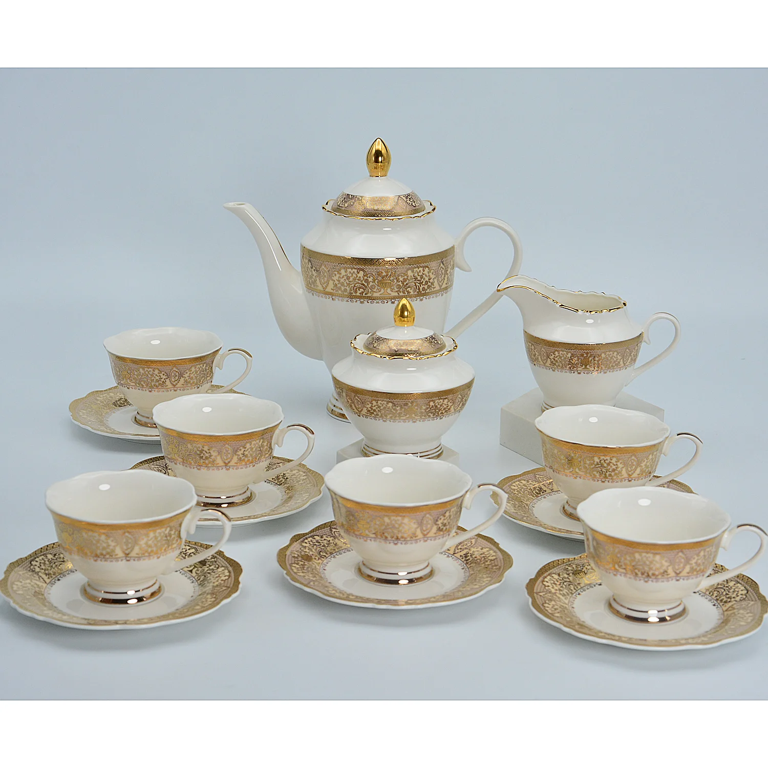 

Germany gold decoration tea/coffee set New fashionable style