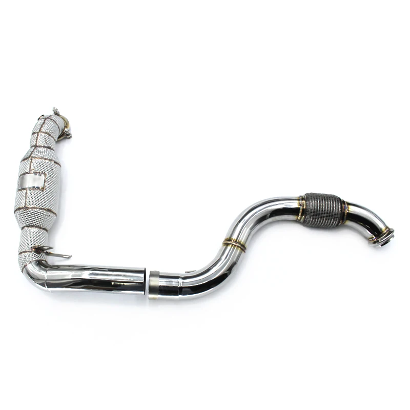 

Performance Downpipe For Mercedes-Benz A200 1.6T 2014-2016 AMG Exhaust Free Flow Race Front Down Pipes Down Pipe