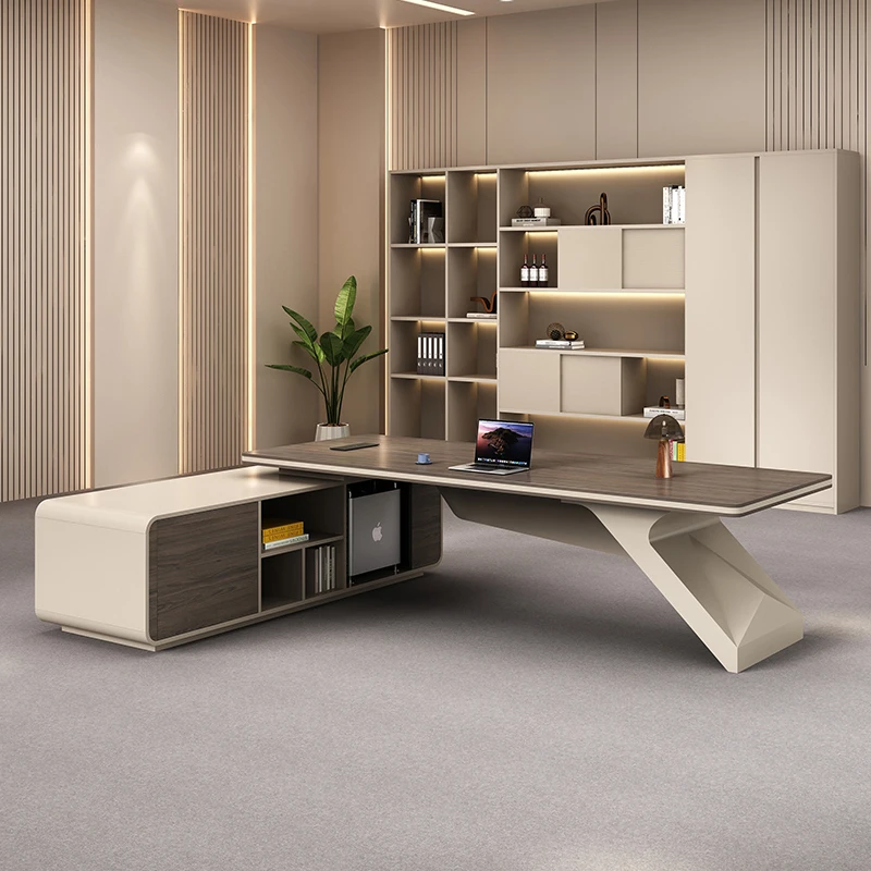 مع تخزين Mesas Gamming مكتب تنفيذي أثاث طاولة درج تخزين صندوق منظم تحت العمل مكتب كمبيوتر رخيص #4