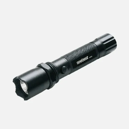 

2W Aluminum Alloy LED Flashlight with Imported LED and 3 Illumination Output Modes