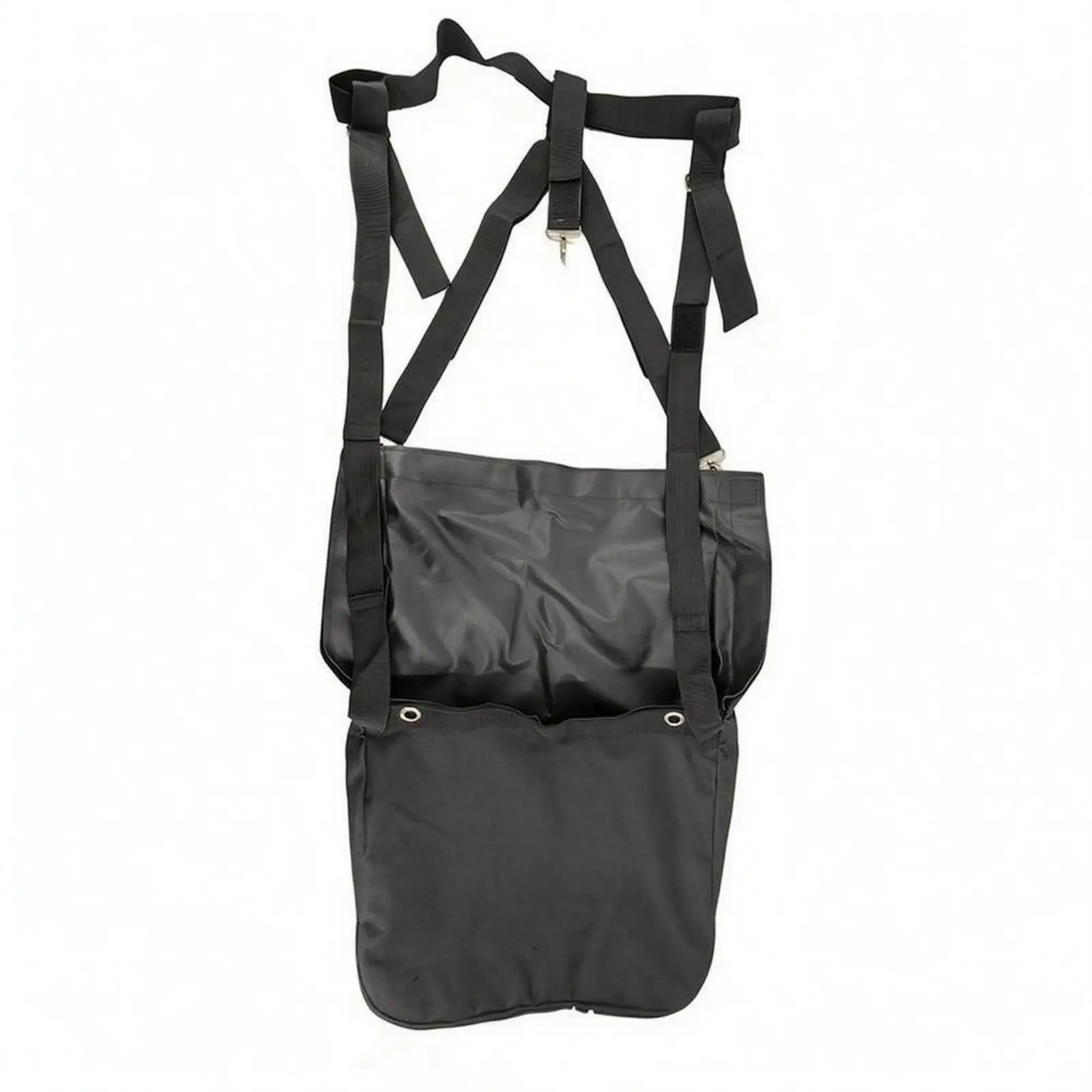 Oxford Cloth Equine Waste Container Adjustable Strap Horse Cleaning Tool Riding Bag for Stable Protection Use