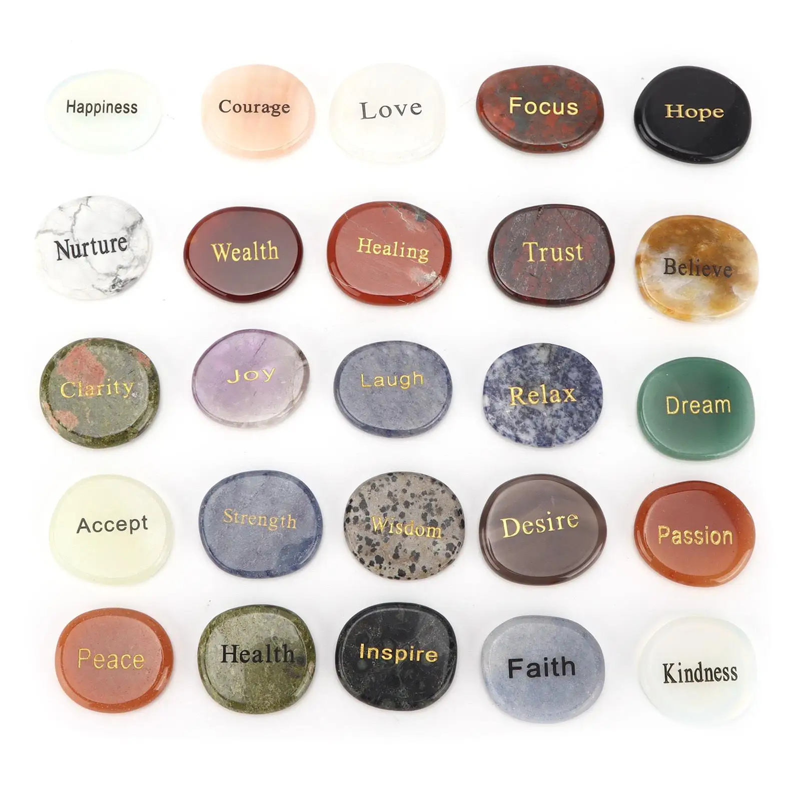 

RunesStoneSetReikiHealingInteriorHomeDecoration