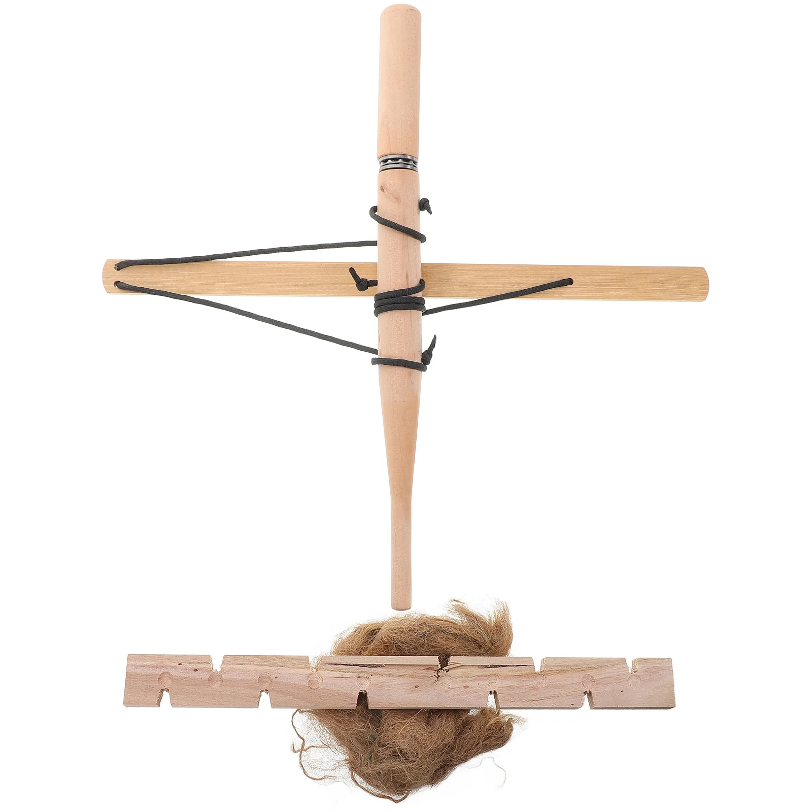 Bogenbohrer-Feuerstarter-Set für Kinder im Freien, reibungsbetrieben, primitive Feuerherstellung, pädagogisch