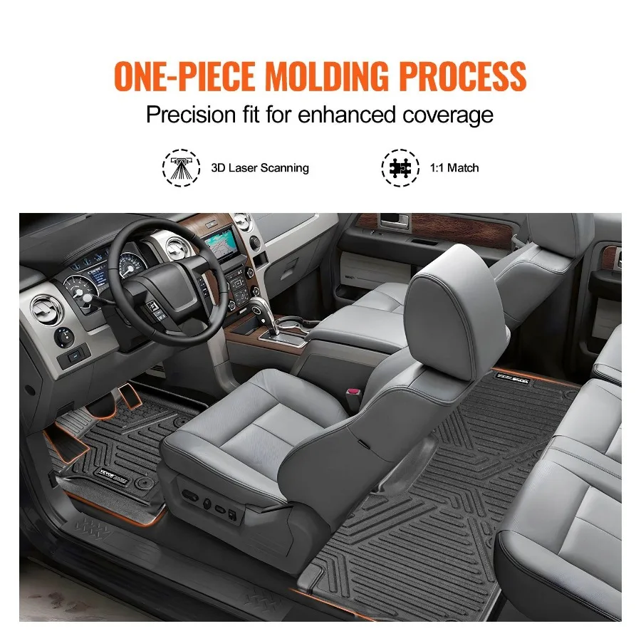 الحصير سيارات يناسب فورد F250 F350 F450 20172022 3 قطع #3