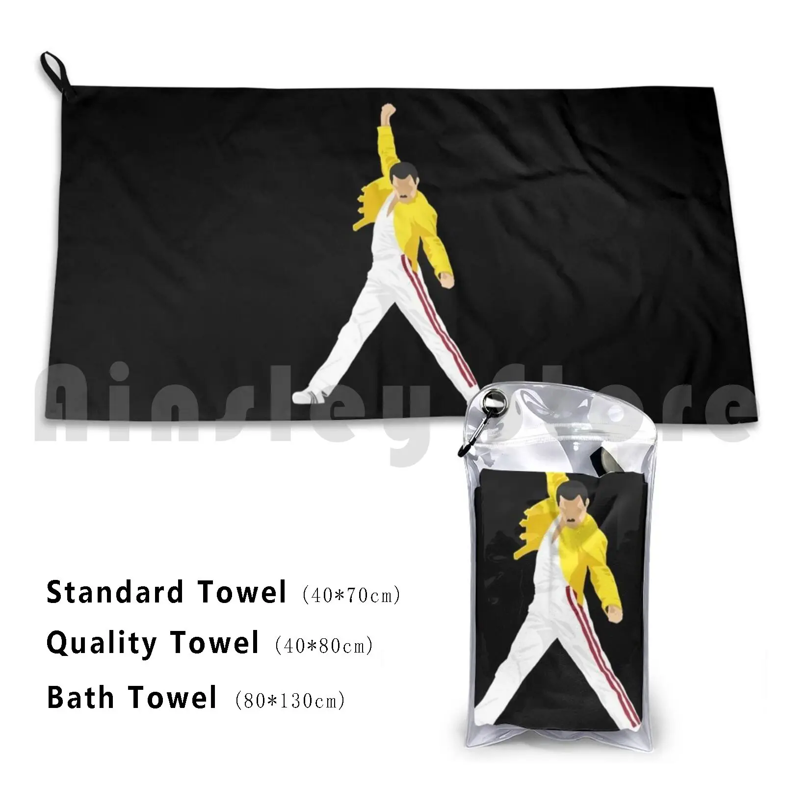 Towel Freddie 3267 Pastryho Freddie Brian May Roger Taylor Queen We Are The Music